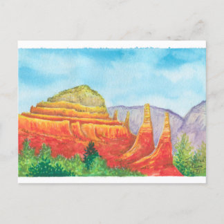 Cartão Postal Sedona Rocks