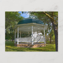 Cartão Postal Seelye House Gazebo, Abilene, Kansas