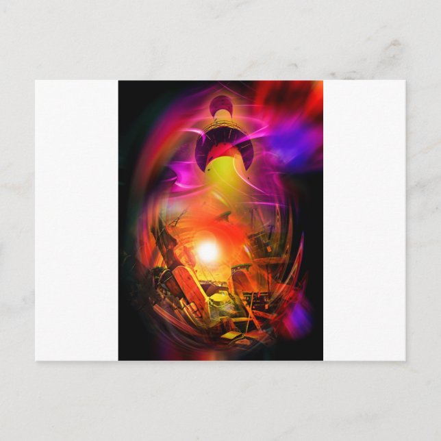 Cartão Postal Segelromtik - Túnel do Tempo (Frente)