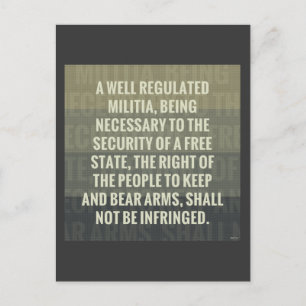 Cartão Postal Segunda alteração