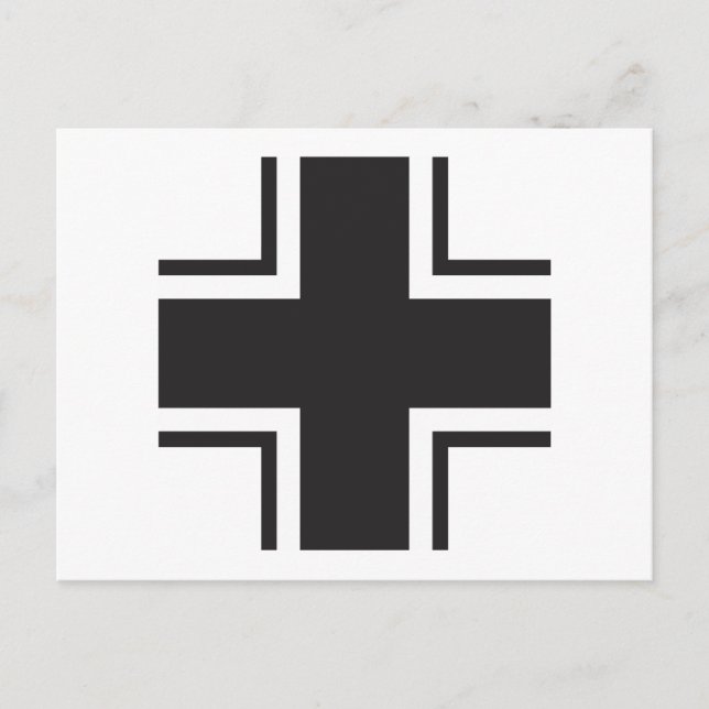 Cartão postal - Segunda Guerra Mundial da Luftwaff (Frente)