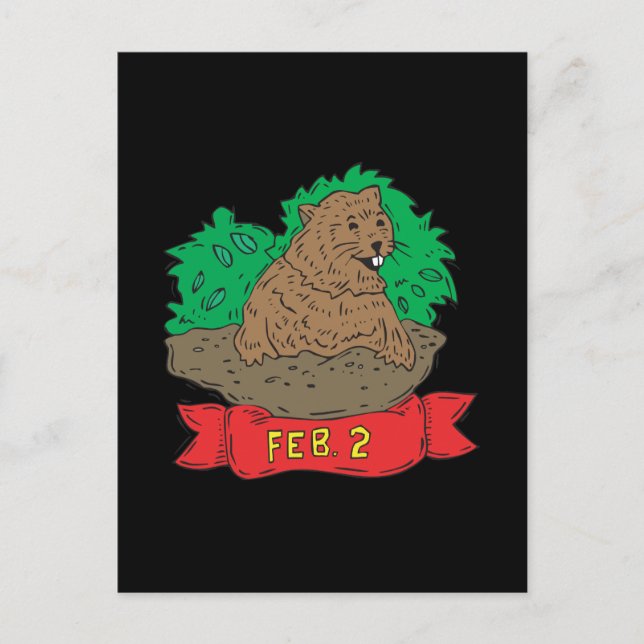 Cartão Postal Segundo de fevereiro (Frente)