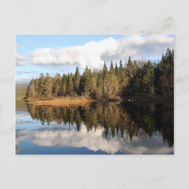 Cartão Postal Segundo Lago Connecticut (Frente)