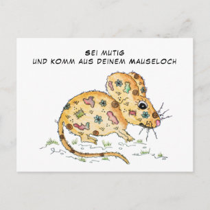 Cartão Postal Sei mutig
