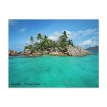 Seicheles, Praslin - ilha tropical - Foto