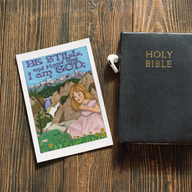 Cartão Postal Seja ainda uma placa de Posto Inspiradora (Criador carregado)