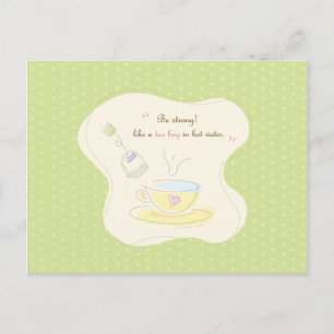 Cartão Postal Seja forte