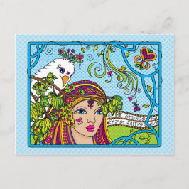 Cartão Postal Seja Forte_Tenha Fé_