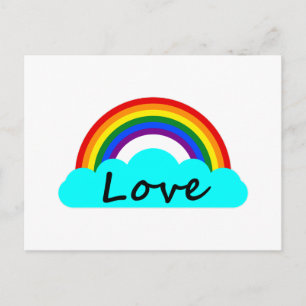 Cartão Postal Seja Gentil - Arco-íris LGBT