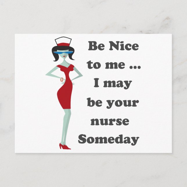 Cartão Postal Seja gentil comigo (Frente)