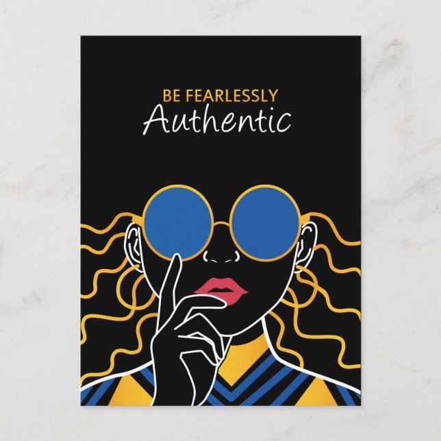 Cartão Postal Seja impiedoso (Frente)