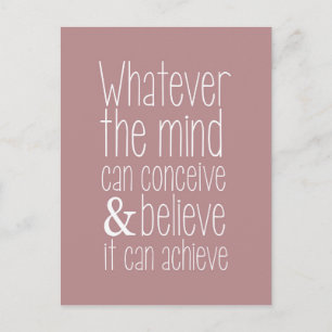 Cartão Postal seja lá o que for que a mente possa acreditar na 