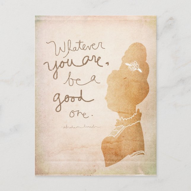 Cartão Postal Seja O Que For (Frente)