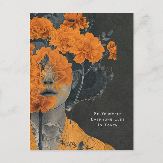 Cartão Postal Seja seu Cartão-postal artístico (Frente)