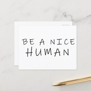Cartão Postal Seja um bom humano