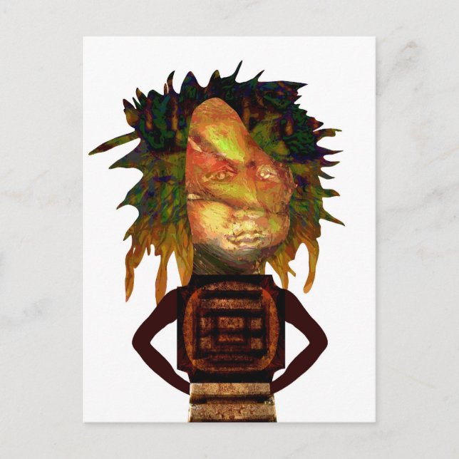 Cartão Postal Seja você mesmo com atitude (Frente)