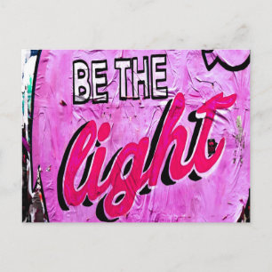 Cartão Postal Sejam As Palavras Motivacionais Positivas Leves