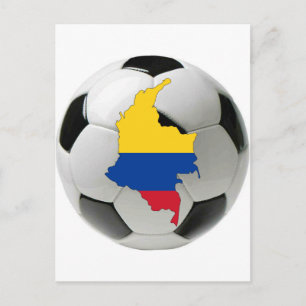 Cartão Postal Seleção Colombiana