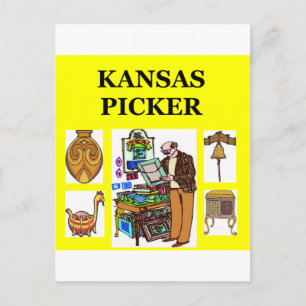 Cartão Postal Seletor KANSAS
