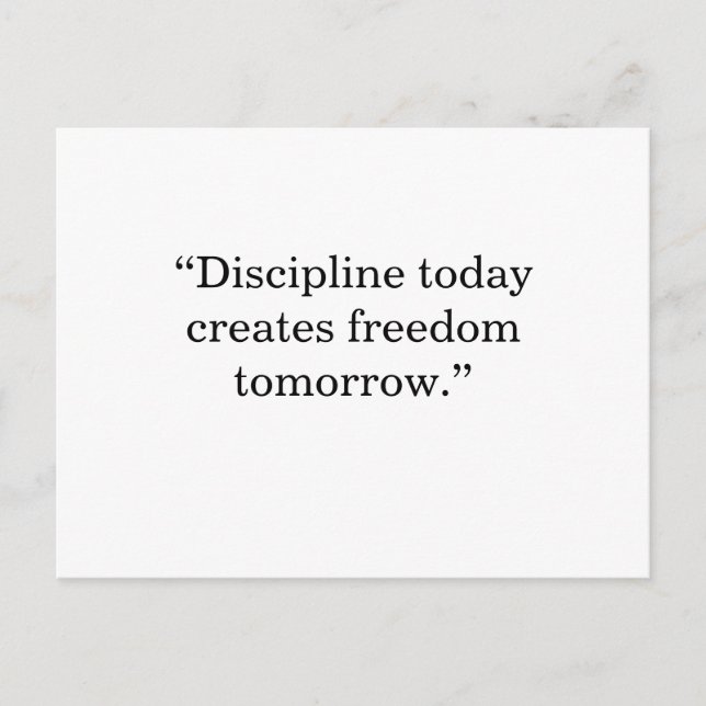 Cartão Postal Self‑Love Affirmation Postcard | Minimalist Positi (Frente)