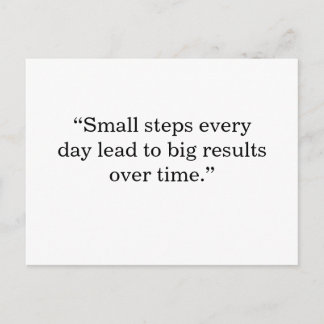 Cartão Postal Self‑Love Affirmation Postcard | Minimalist Positi