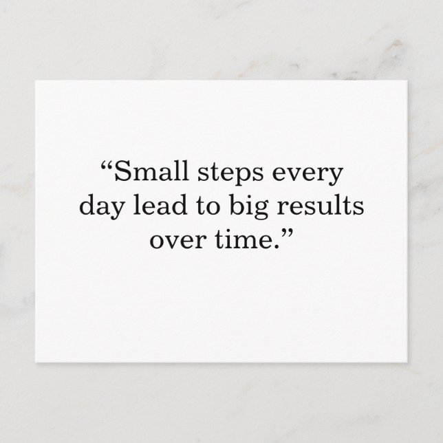 Cartão Postal Self‑Love Affirmation Postcard | Minimalist Positi (Frente)