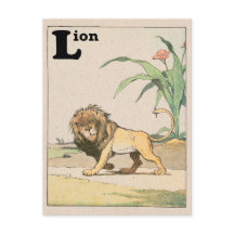Selgle Lion Alphabet Animal