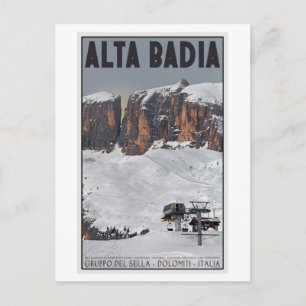 Cartão Postal Sella Ronda - Alta Badia