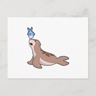 Cartão Postal Selo com Peixe (2).PNG