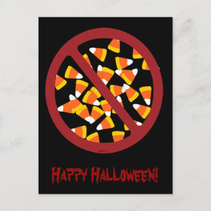 Cartão Postal Sem Cartão-postal Candy Corn