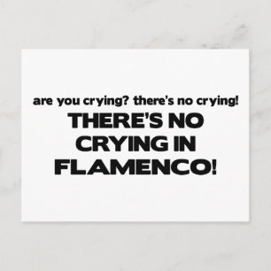 Cartão Postal Sem Choro - Flamenco