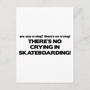 Cartão Postal Sem Choro - Skateboard