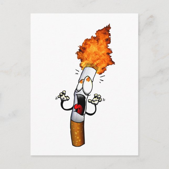 Cartão Postal Sem Fumar (Frente)