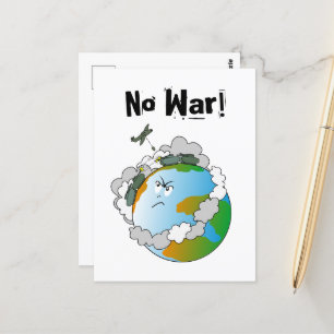 Cartão Postal Sem guerra!