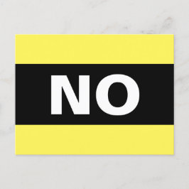 Cartão Postal Sem preto e branco simples e preto