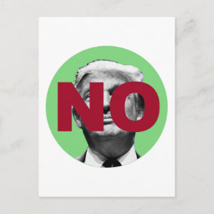 Cartão Postal Sem Trump (Verde e Vermelho)