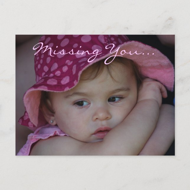 Cartão Postal Sem Você...Cartão-postal (Frente)