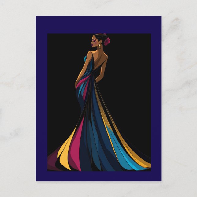 CARTÃO POSTAL SEMPRE ELEGANTE #6 (Frente)