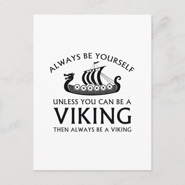 Cartão Postal Sempre Seja Você Mesmo (Frente)