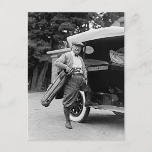 Cartão Postal Senador Golfista, década de 1920