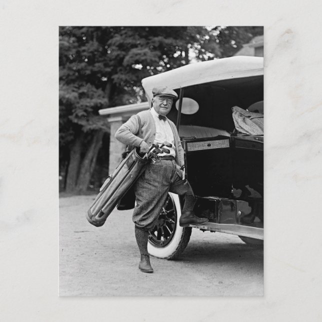 Cartão Postal Senador Golfista, década de 1920 (Frente)