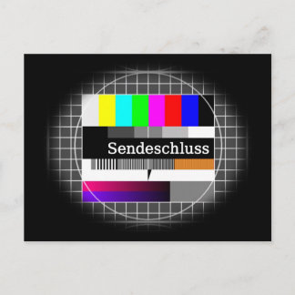 Cartão Postal SendeSchluss!