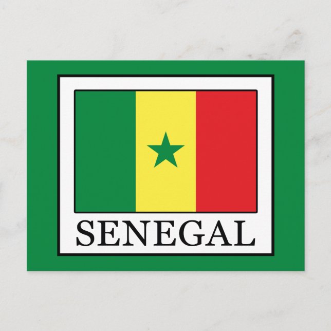 Cartão Postal Senegal (Frente)