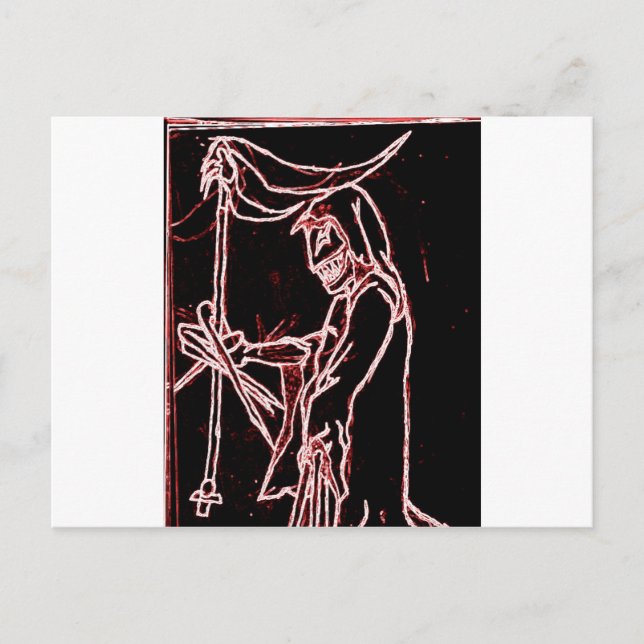 Cartão Postal Senhor da Escuridão (Frente)