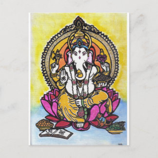 Cartão Postal Senhor Ganesha