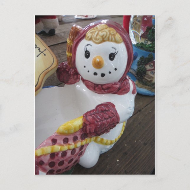 Cartão Postal Senhora da Neve (Frente)