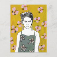 Senhora do Flor Rosa - Amarelo