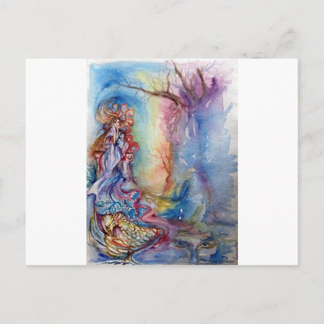 CARTÃO POSTAL SENHORA DO LAGO (Frente)