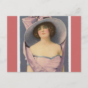 Cartão Postal senhora fada