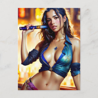 Cartão Postal Senhora Sexy